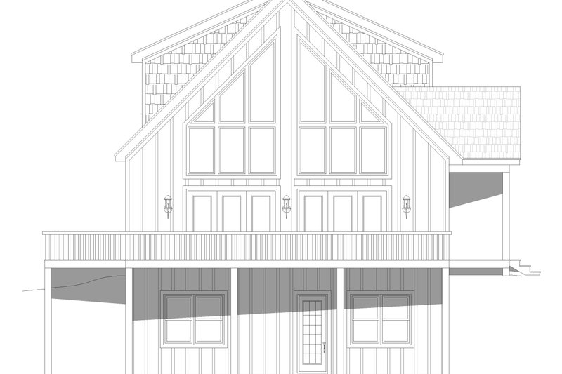 Home Plan - Exterior - Other Elevation for Traditional House Plan #932-467 - 4 bed, 3.5 bath