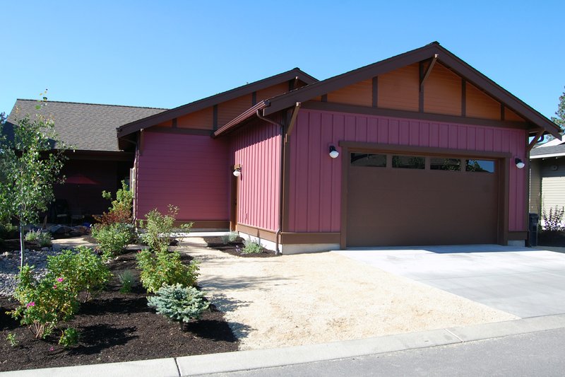 House Blueprint - Exterior - Other Elevation 5 for Craftsman House Plan #895-1 - 2 bed, 2 bath