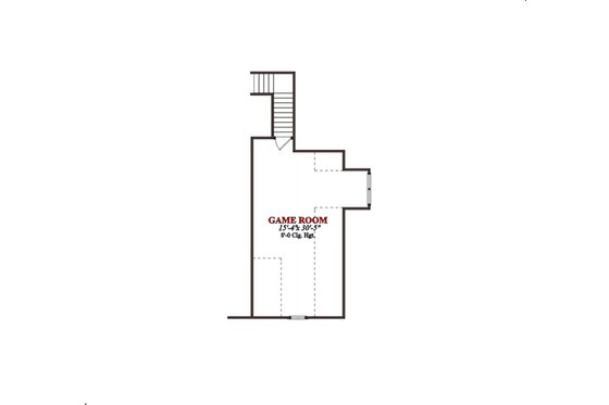 Floor Plan - Upper Floor for Traditional House Plan #63-118 - 4 bed, 2.5 bath