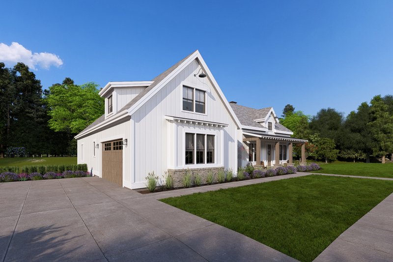 House Plan Design - Exterior - Front Elevation 5 for Farmhouse House Plan #1069-28 - 3 bed, 2.5 bath
