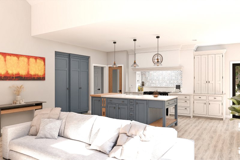 House Blueprint - Interior - Kitchen 1 for Farmhouse House Plan #1089-31 - 3 bed, 2.5 bath