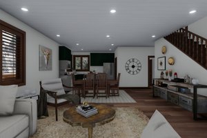 Interior - Other for Cabin House Plan #1060-24 - 3 bed, 2.5 bath