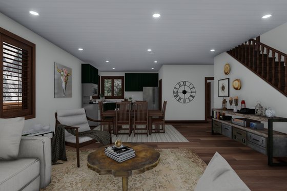 Interior - Other for Cabin House Plan #1060-24 - 3 bed, 2.5 bath