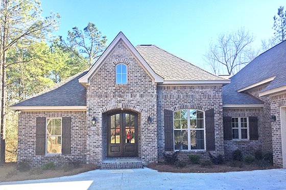 Exterior - Covered Porch for European House Plan #430-133 - 3 bed, 2.5 bath