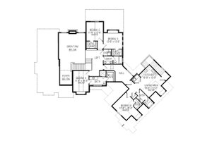 Floor Plan - Upper Floor for Traditional House Plan #920-81 - 7 bed, 5.5 bath