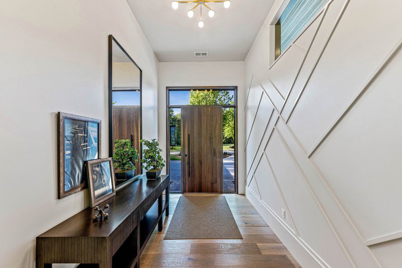 Dream House Plan - Interior - Entry for Contemporary House Plan #938-146 - 3 bed, 3.5 bath
