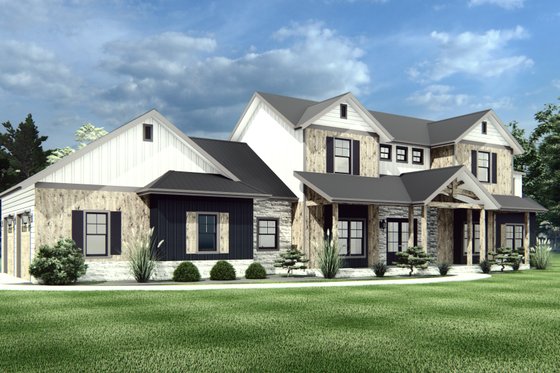 Photo 4 for Farmhouse House Plan #1109-15 - 5 bed, 3 bath