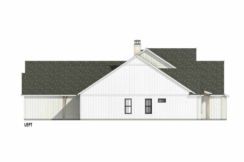 Architectural House Design - Exterior - Other Elevation for Farmhouse House Plan #1096-128 - 4 bed, 3.5 bath