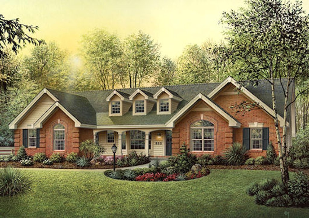 Country Style House Plan 4 Beds 3 Baths 1929 Sq Ft Plan 