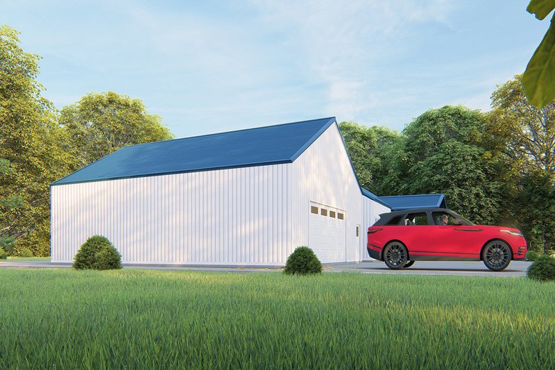 Dream House Plan - Exterior - Other Elevation 1 for Barndominium House Plan #1107-3 - 3 bed, 2 bath