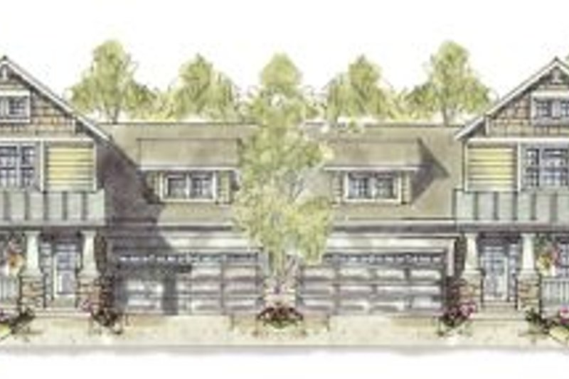 House Design - Cottage Exterior - Front Elevation Plan #20-1350
