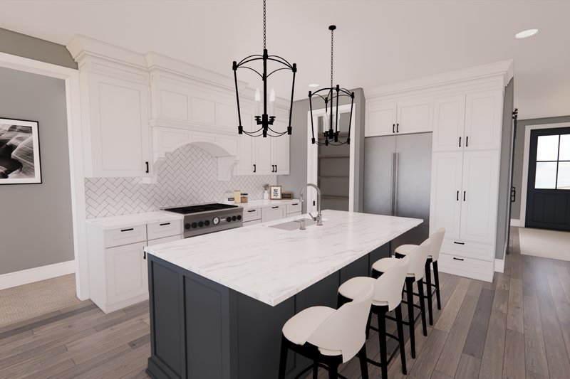 Home Plan - Interior - Kitchen for Farmhouse House Plan #51-1569 - 3 bed, 3 bath