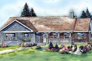 Ranch Style House Plan - 3 Beds 3 Baths 1689 Sq/Ft Plan #427-12 