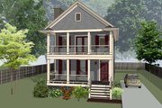 Southern Style House Plan - 3 Beds 2.5 Baths 1435 Sq/Ft Plan #79-199 