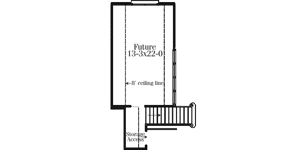 House Blueprint - Southern Floor Plan - Other Floor Plan #406-119