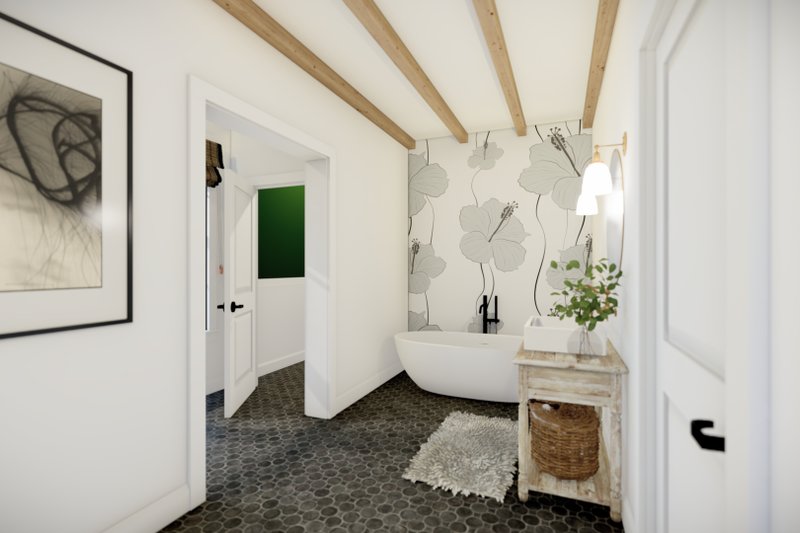 House Blueprint - Interior - Master Bathroom 1 for Farmhouse House Plan #1094-9 - 4 bed, 3 bath