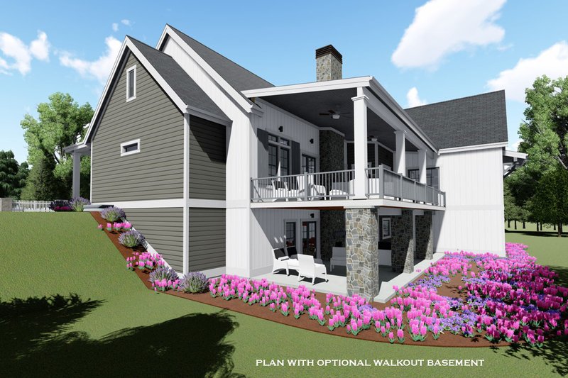 Architectural House Design - Right Side Elevation