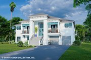Contemporary Style House Plan - 3 Beds 3.5 Baths 2670 Sq/Ft Plan #930-532 