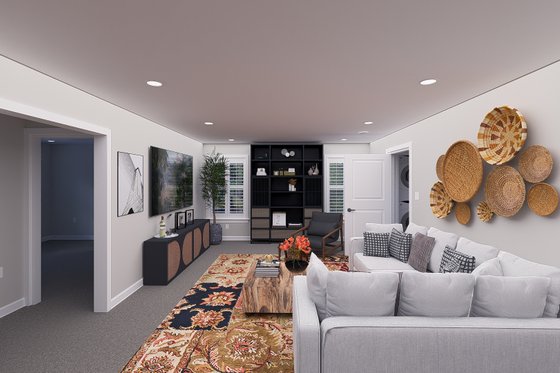 Interior - Family Room 2 for Farmhouse House Plan #1060-244 - 2 bed, 1 bath