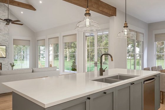 Interior - Kitchen 3 for Farmhouse House Plan #430-336 - 3 bed, 2.5 bath