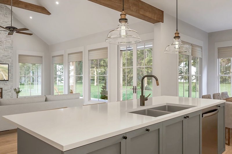 Dream House Plan - Interior - Kitchen 3 for Farmhouse House Plan #430-336 - 3 bed, 2.5 bath