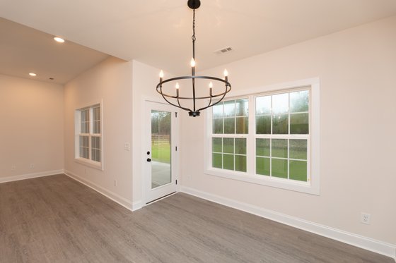 Interior - Dining Room for Modern House Plan #20-2487 - 4 bed, 3.5 bath