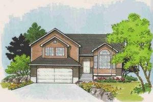 Traditional Exterior - Front Elevation Plan #308-138