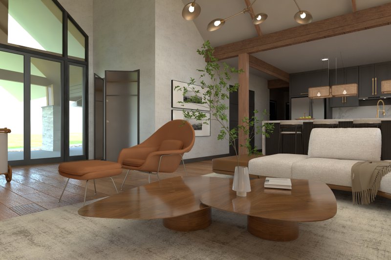 Architectural House Design - Interior - Entry 1 for Barndominium House Plan #1064-302 - 3 bed, 2.5 bath