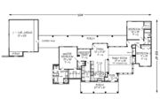 Southern Style House Plan - 3 Beds 2.5 Baths 1874 Sq/Ft Plan #410-215 