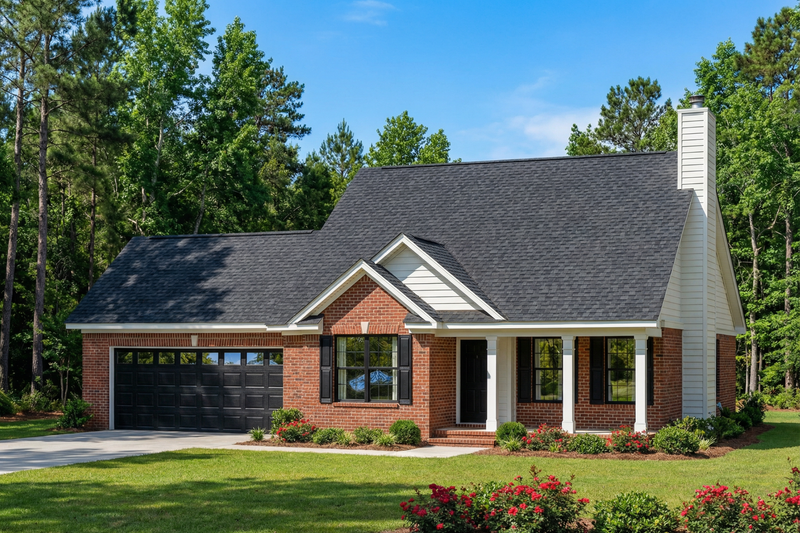 Dream House Plan - Country Exterior - Front Elevation Plan #17-3215