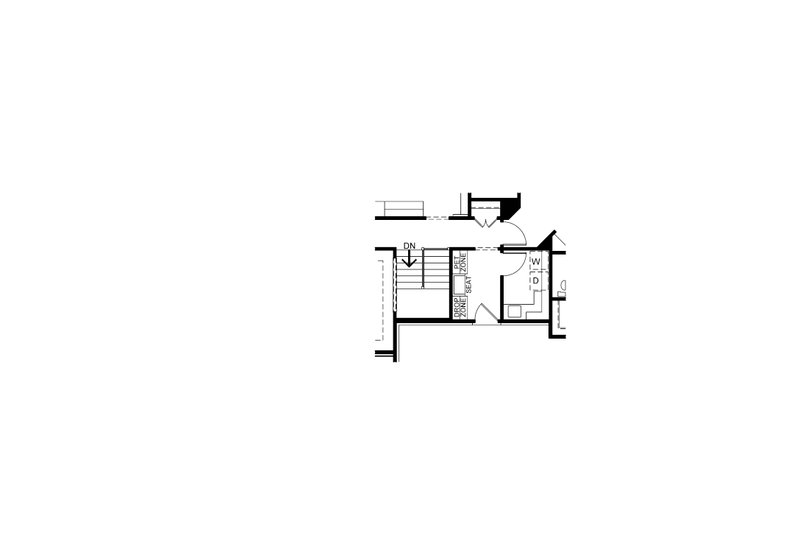 Dream House Plan - Optional Basement Stair Placement