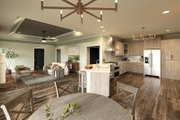 Farmhouse Style House Plan - 4 Beds 3 Baths 2020 Sq/Ft Plan #44-281 