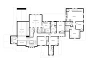 European Style House Plan - 6 Beds 4.5 Baths 4954 Sq/Ft Plan #1114-12 