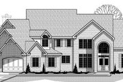 Traditional Style House Plan - 4 Beds 5.5 Baths 4784 Sq/Ft Plan #67-866 