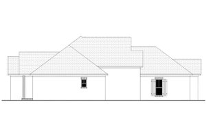 Exterior - Other Elevation for Traditional House Plan #430-214 - 3 bed, 2 bath
