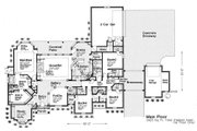 European Style House Plan - 4 Beds 4.5 Baths 3423 Sq/Ft Plan #310-230 