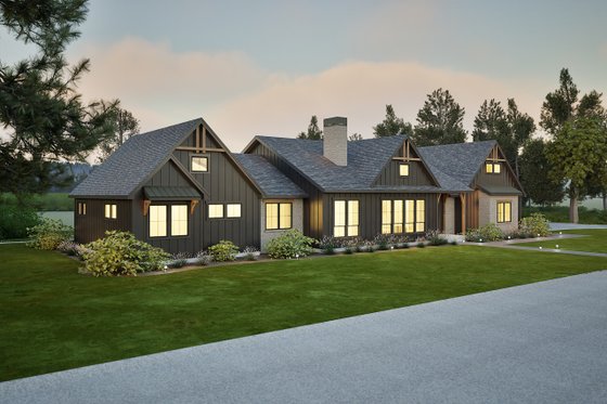 Exterior - Other Elevation for Farmhouse House Plan #1105-13 - 3 bed, 2.5 bath