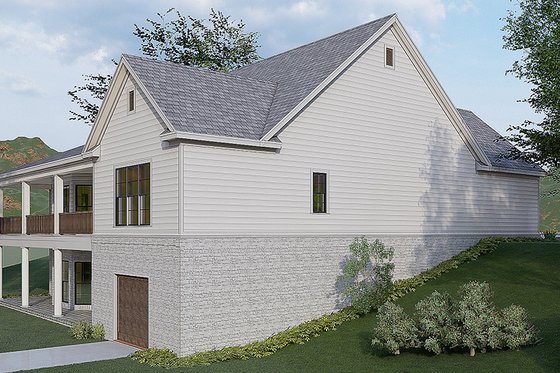 Exterior - Other Elevation 2 for Traditional House Plan #923-177 - 3 bed, 3.5 bath