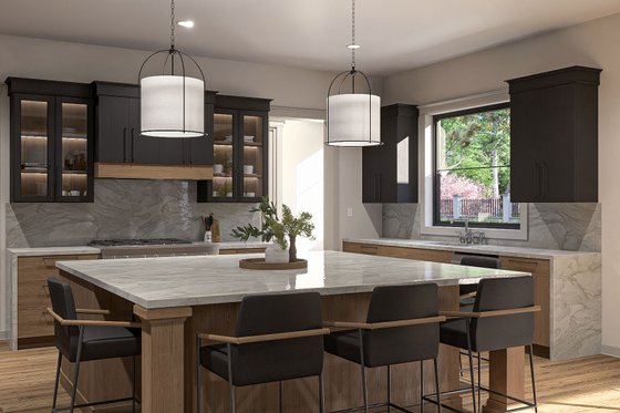 Interior - Kitchen for Cottage House Plan #455-675 - 4 bed, 3.5 bath