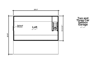 Floor Plan - Upper Floor for Traditional House Plan #312-745, 0 bath