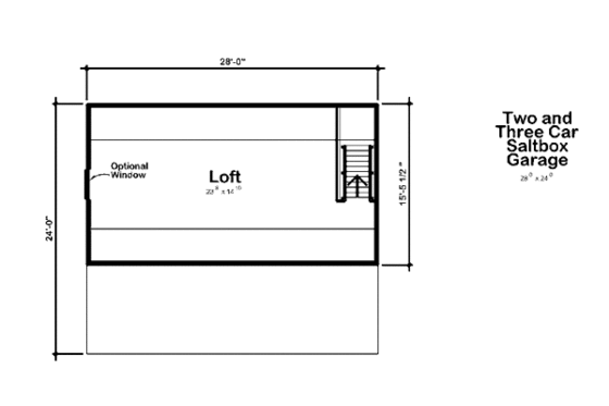 Floor Plan - Upper Floor for Traditional House Plan #312-745, 0 bath