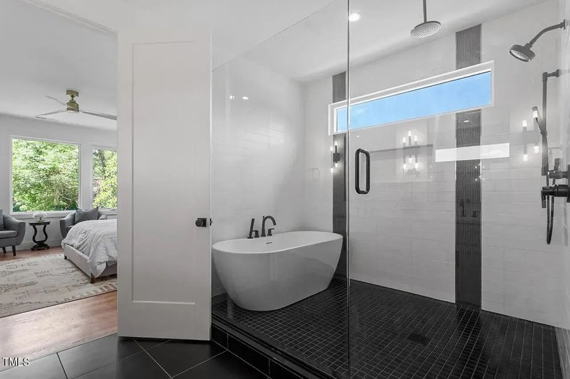 Architectural House Design - Interior - Master Bathroom for Contemporary House Plan #1128-1 - 4 bed, 4.5 bath