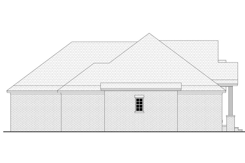 Home Plan - Exterior - Other Elevation 1 for Traditional House Plan #430-286 - 4 bed, 2.5 bath