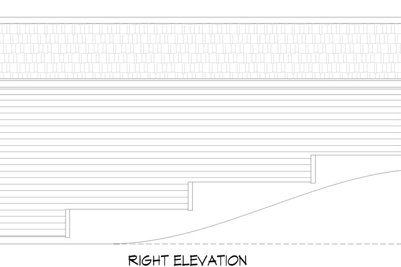 House Design - Exterior - Other Elevation 1 for Craftsman House Plan #932-1255, 0 bath