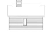 Cottage Style House Plan - 1 Beds 1 Baths 672 Sq/Ft Plan #22-590 