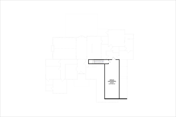 House Design - Floor Plan - Upper Floor for Craftsman House Plan #1127-5 - 3 bed, 2.5 bath