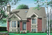 Traditional Style House Plan - 2 Beds 1 Baths 972 Sq/Ft Plan #25-1159 