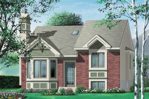 Traditional Exterior - Front Elevation Plan #25-1159