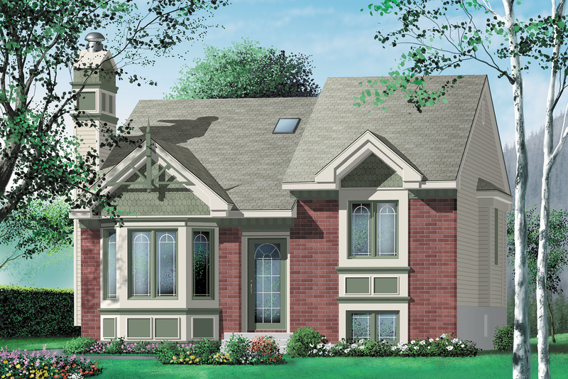 Dream House Plan - Traditional Exterior - Front Elevation Plan #25-1159