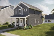 Traditional Style House Plan - 3 Beds 2.5 Baths 1415 Sq/Ft Plan #455-671 